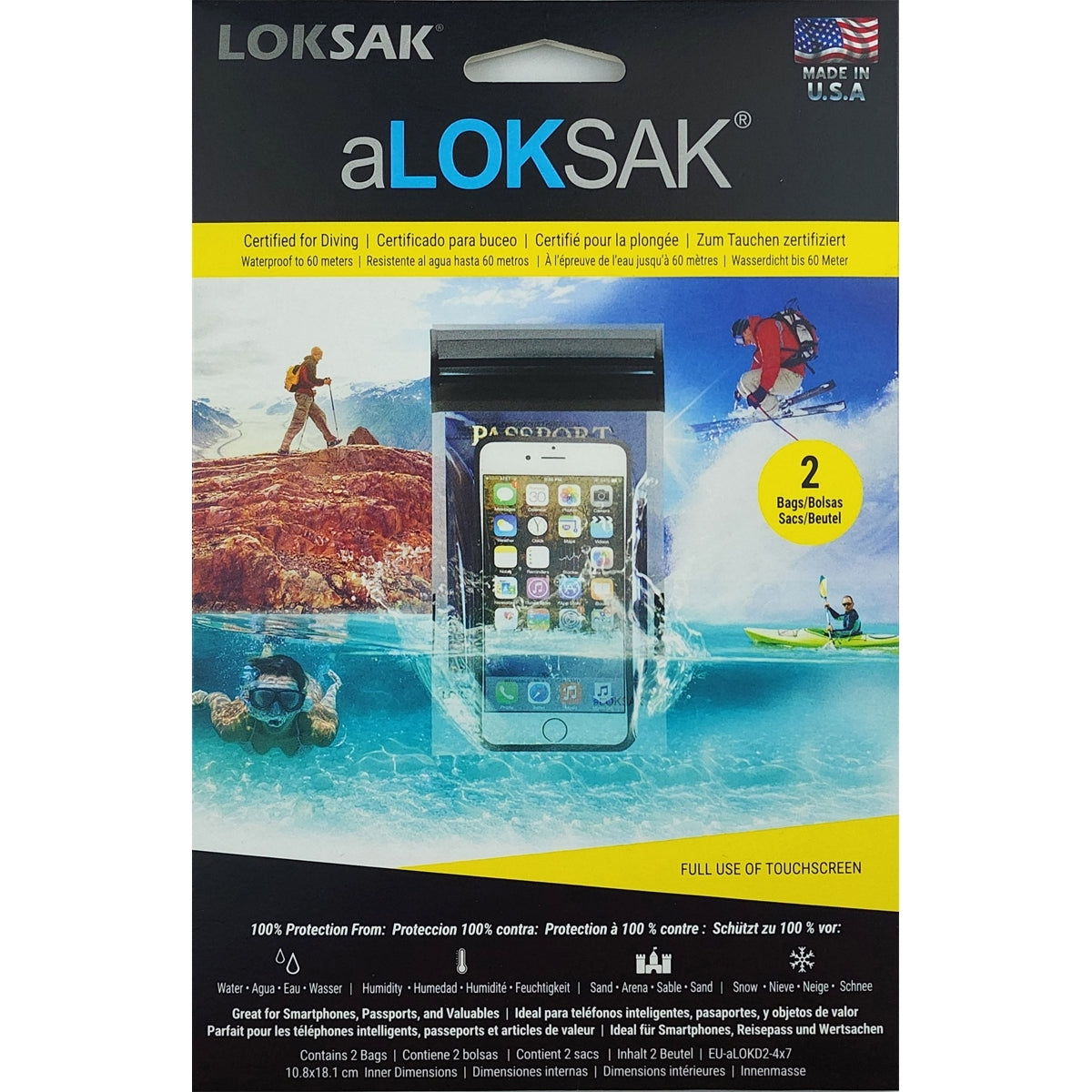 aLOKSAK 4" x 7"