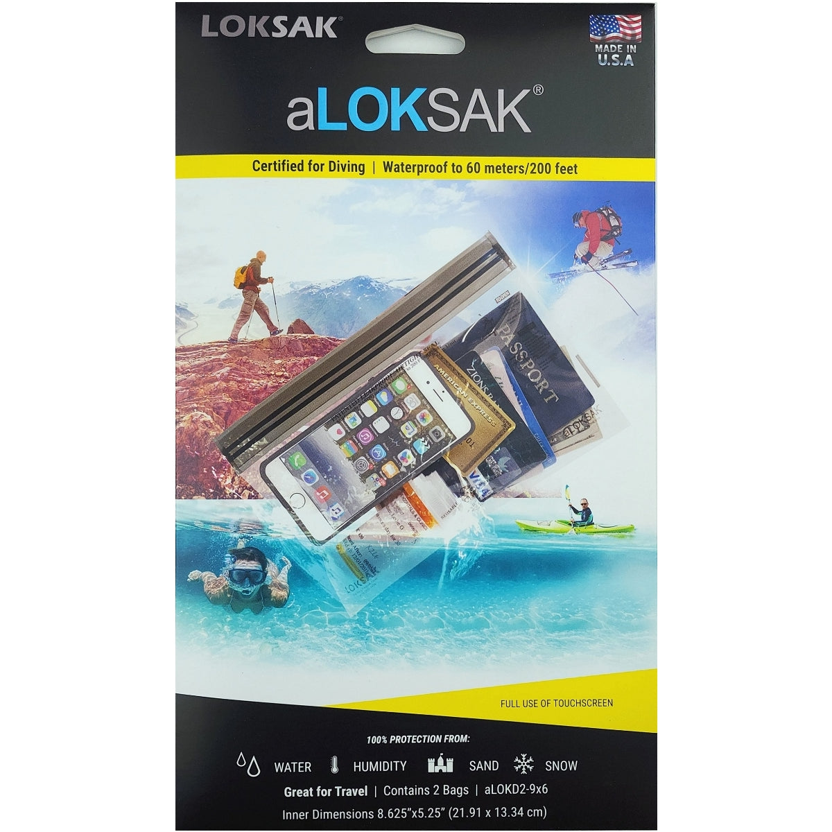 aLOKSAK 9" x 6"