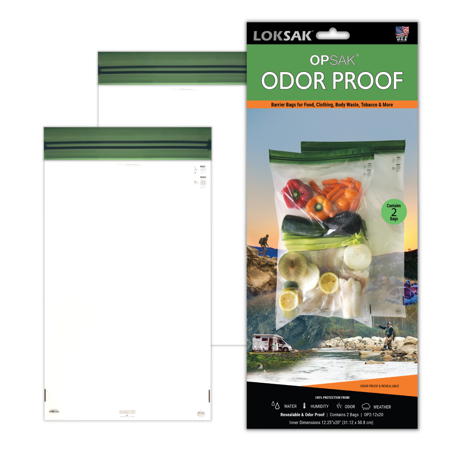 OPSAK 12" x 20" (2 pack)