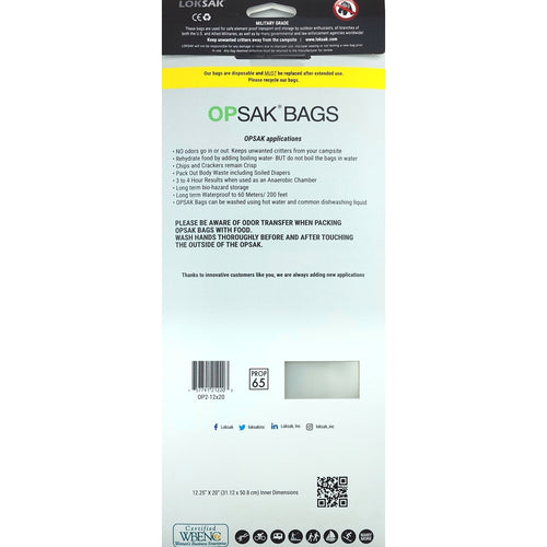Opsak Sample OPSAK 12