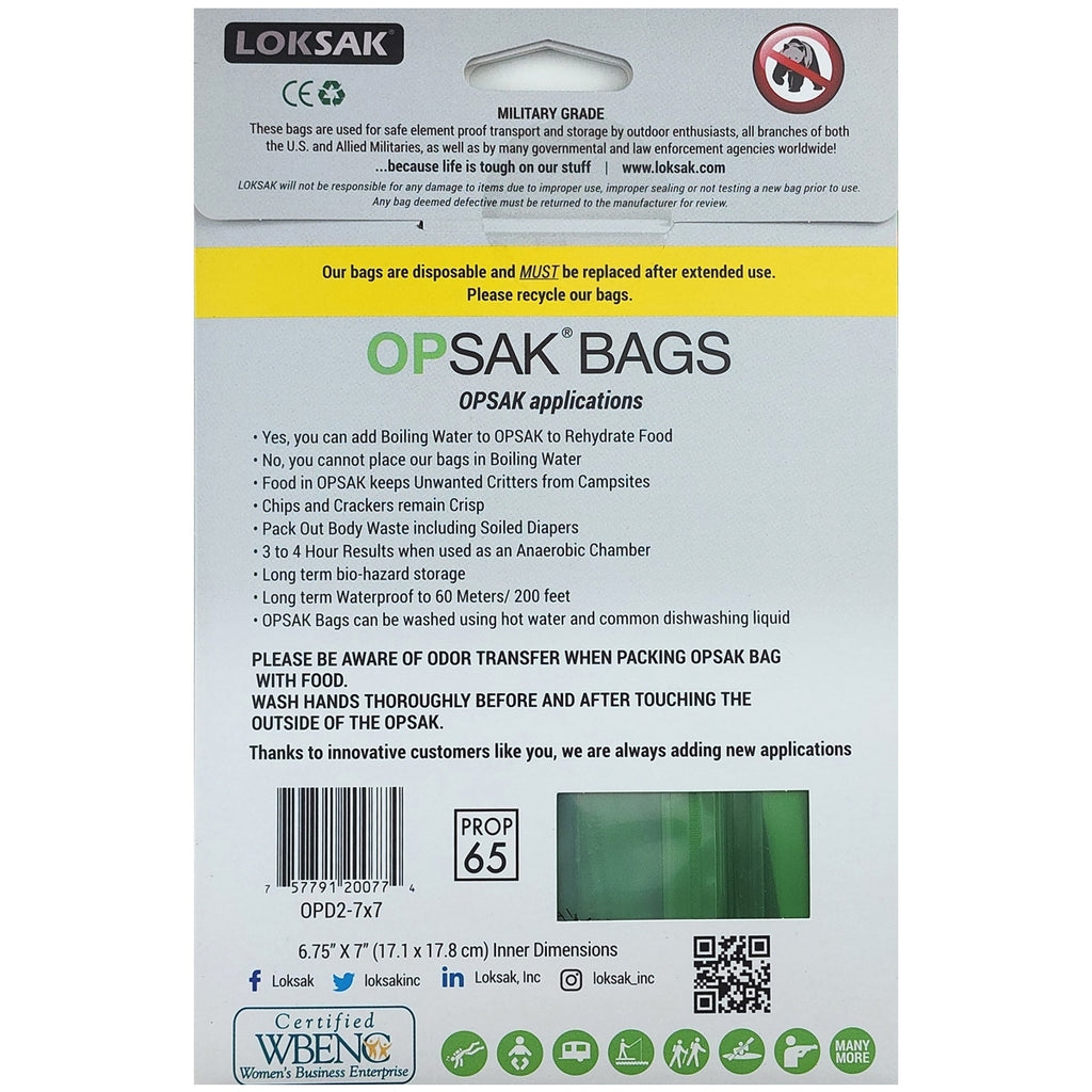 OPSAK 7" x 7" Bag